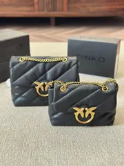 【今日特価】(PINKO) クラシック ブラック＆ゴールド 送料無料 在庫限定セール価格！