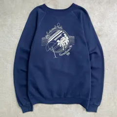 80年代 USA製 Linwood Park プリント スウェットシャツ スーベニア メンズM相当 