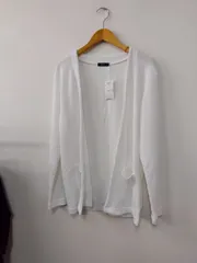 M6  COMME CA ISM/コムサイズム　便利な羽織カーディガン　未使用品（新古品)　🉐お買い得Mサイズ