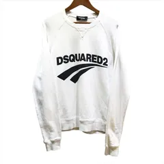 定価9万❗DSQUARED2 パッチワークデザイン トレーナー L ホワイト 定価9万❗DSQUARED2 パッチワークデザイン トレーナー L ホワイト