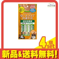 いなば コージーライフ ちゅ～る(ちゅーる) 総合栄養食 犬用 とりささみ 4本入 4個セット まとめ売り