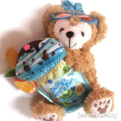 【SALE】ダッフィーのサニーファン　ダッフィー　パスケース　ぬいぐるみ　定期入れ　2019　ダッフィー＆フレンズ　Duffy＆Friends　東京ディズニーシー限定  ディズニーリゾート 【DISNEY】