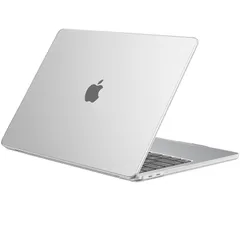新品 【2025 M1 MacBook Air 13インチケース マット質感】傷防止、薄くて2018 2019 2020 発売対応 機種A2337 A2179 A1932マット触り心地 薄型 軽量 PCカバー EooCoo - クリアマット