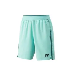 YONEX　メンズニットハーフパンツ　ライトターコイズ　Lサイズ/15207