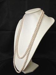 ラスト1タイムセール 照り花珠級のあこやパールロング ラスト1タイムセール 照り花珠級のあこやパールロング
