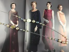 英国Past Timesパストタイム★アートデコ　ロングネックレス