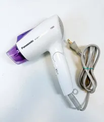 【HY】O【美品】【Panasonic EH-NE11-V】軽量＆速乾ドライヤー｜マイナスイオンで髪にやさしい設計｜3段階切替＆折りたたみ式｜紫カラー｜家庭用・旅行用にも最適[送料無料(一部地域を除く)]HY002