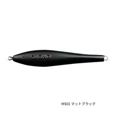 カンジインターナショナル メタリグシンカー 25号 #MS01 マットブラックのサムネイル