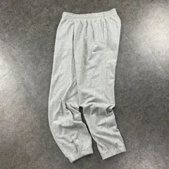 NIKE クラブフレンチテリー スウェットパンツ ジョガーパンツ ストレート グレー スウッシュ 刺繍 メンズ L 637916-063