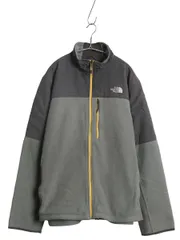 【お得なクーポン配布中!】 US企画 ノースフェイス フリース ナイロン 切替 ジャケット メンズ XXL アウトドア ブルゾン フルジップ ハイネック 大きいサイズ ツートン