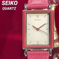 希少 80s SEIKO QUARTZ レクタンギュラー 日本製 腕時計 - メルカリ