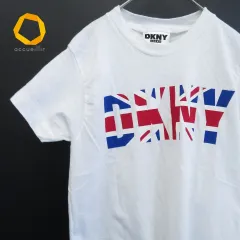 DKNY JEANS ダナキャランジーンズ ヴィンテージ USA製 Tシャツ カットソー ロゴ 779960iのサムネイル