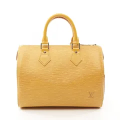 ルイ・ヴィトン LOUIS VUITTON ハンドバッグ スピーディ25  M43019 タッシリイエロー レザー スピーディ25 レディース Used B