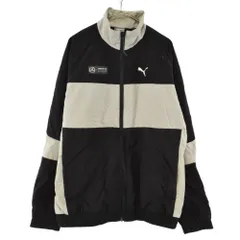 PUMA (プーマ) ×Mercedes Benz AMG SPEEDCAT メルセデスベンツ ナイロントラックジャケット ブラック/グレーのサムネイル