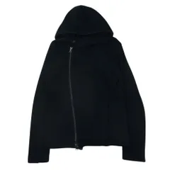 ISAMUKATAYAMA BACKLASH イサムカタヤマバックラッシュ B1551-02 シープレザー 切替 フルジップ パーカー ブラック系 M【中古】のサムネイル