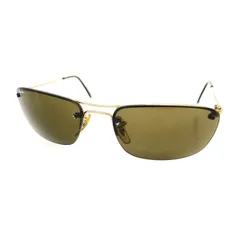 Ray-Ban レイバン  サングラス  RB3156 ゴールドカラー  メンズ スクエア 57□16 イタリア製 服飾小物　241006002363