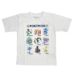 ポケットモンスター Tシャツ(140cm) パルデア地方 ホワイト キッズ ポケモン アパレル