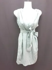 ◇ ◎ RADIATE ラディエイト ノースリーブ 無地 大人 シンプル ロング丈 ワンピース サイズ9 ミントグリーン レディース E  【1307260006308】