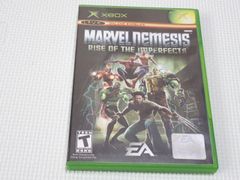 xbox★MARVEl NEMESIS RISE OF THE IMPERFECTS 海外版 北米版★箱付・説明書付・ソフト付★動作確認済