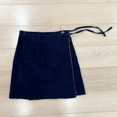 BURBERRYデニム巻きスカート♡14Y164cm