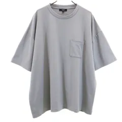 BEAMS HEART ビームスハート 半袖 無地 Tシャツ L グレー ポケT メンズ 古着