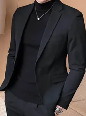 ジャケット テーラードジャケット メンズ ビジネス スリム 秋 春 夏 冬 秋冬 シングルボタン スーツ ジャケット おしゃれ カジュアル ファッション ウェディング コート 結婚式 就職 面接  インナー 薄手 大きいサイズ オフィス 男の子 結婚式 e5