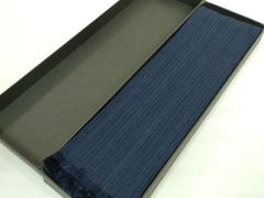 平和屋着物○九寸名古屋帯 紬地 刺繍 枝花文 金彩 正絹 逸品 未使用  