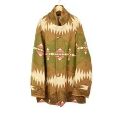 ビズビム VISVIM 23SS HOPILAND COAT NATIVE BLANKET コート ネイティブ ブランケット 4 茶 ブラウン 0123105013005のサムネイル