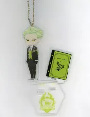 【中古】キーホルダー セベク・ジグボルト スタンドできるアクリルキーホルダー 制服Ver. 「ディズニー ツイステッドワンダーランド」 ベルメゾン限定