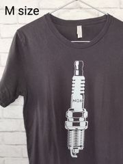 M／US古着／Ｔシャツ／NGK／スパークプラグ