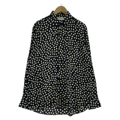 SAINT LAURENT PARIS ドットLSシルクシャツ 39のサムネイル