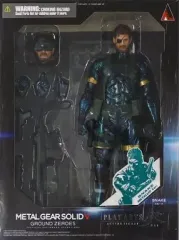 【中古】フィギュア [単品] PLAY ARTS改 スネーク メタリックVer. 「PS3/PS4/Xbox360 METAL GEAR SOLID V GROUND ZEROES -メタルギアソリッドV グラウンド・ゼロズ-」 コナミスタイル限定版同梱品