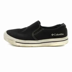 コロンビア Columbia ホーソンレイン スリップ スリー ウォータープルーフ スリッポン スニーカー 26.0cm 黒 ブラック YU6648 /TZのサムネイル
