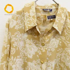 SAIO SILK シルク アンサンブル シャツ ブラウス カットソー 864074iのサムネイル