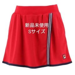 FILA　フィラ　テニス　スコート　Sサイズ  新品未使用　ウィンザーコラボ限定商品   赤