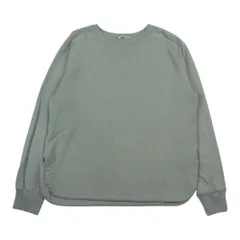 AURALEE オーラリー 22SS A22SP03LU LIGHT FLOWY SWEAT P/O プルオーバ― スウェット グリーン系【中古】のサムネイル