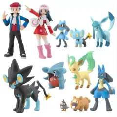 【中古】食玩 トレーディングフィギュア ポケモンスケールワールド シンオウ地方2 セット
