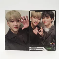 StrayKids チャンビン Changbin Oddinary ユニットトレカ アイエン セット フォト カード スキズ ストレイキッズ SKZ