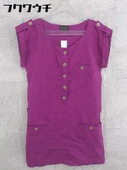 ◇ A.P.C. アーペーセー 半袖 ミニ ワンピース サイズXS パープル レディース 【中古】 【1002802496295】のサムネイル