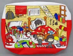 【中古】雑貨 TOSSY＆OKKY(土方＆沖田/パネル柄) ビッグポーチ 「銀魂×サンリオキャラクターズ」