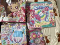 プリキュア　新品　おもちゃ　おしゃべりラテ　アースウィンディハープ　４点セット