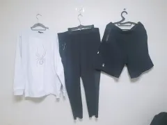 SPYDER(スパイダー) パーカー ハーフパンツ DESCENTE(デサント) トレーニングウェア