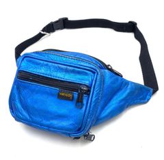 VANSON バンソン　 ウエストポーチ ボディバッグ ウエストバッグ　ブルー系