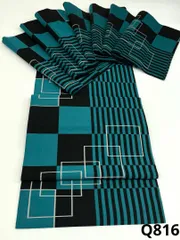 No.415 名古屋帯　クールモダン幾何学文様　一重　未使用綴じ糸付　カジュアル No.415 名古屋帯クールモダン幾何学文様一重未使用綴じ糸付カジュアル