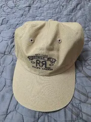 【極美品】ダブルアールエル キャップ ロゴ刺繍 コーデュロイ切替 ブラック 希少 極美品】ダブルアールエル キャップ ロゴ刺繍 コーデュロイ切替