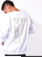 【在庫処分】VLONE ヴィーロン スウェット トレーナー ストリート ダンス スケート FRIENDS ロゴ 裏起毛 MARINO INFANTRY マリノインファントリー CREWNECK SWEAT SHIRTS A$AP ASAP MARINO-I-Sのサムネイル