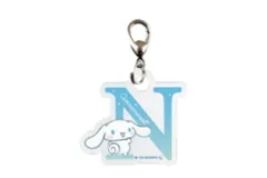 ティ【送料無料】【日本製】【サンリオキャラクターズ】ミニっとイニシャルチャーム【N】【シナモロール】【シナモン】【キーホルダー】【キーリング】【チャーム】【鍵】【雑貨】【グッズ】【かわいい】
