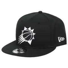 ニューエラ キャップ NEW ERA 9FIFTY NBA フェニックス・サンズ Phoenix Suns メンズ レディース 帽子 バスケットボール ロゴ スナップバック 男女兼用 ブラック
