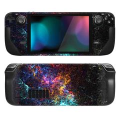 PlayVital Steam Deckモデルに対応用フルセット保護ステッカーシール、Steam Deckに対応用カスタムビニールステッカースキン【ギャラクシースプラッシュ】