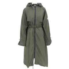 【美品】モンクレール／ナイロンコート／モッズ MONCLER モンクレール レディース ナイロン コート ロング